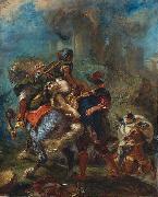 Eugene Delacroix The Abduction of Rebecca Sweden oil painting artist